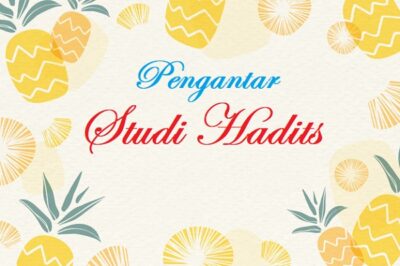 pengantar-studi-hadits